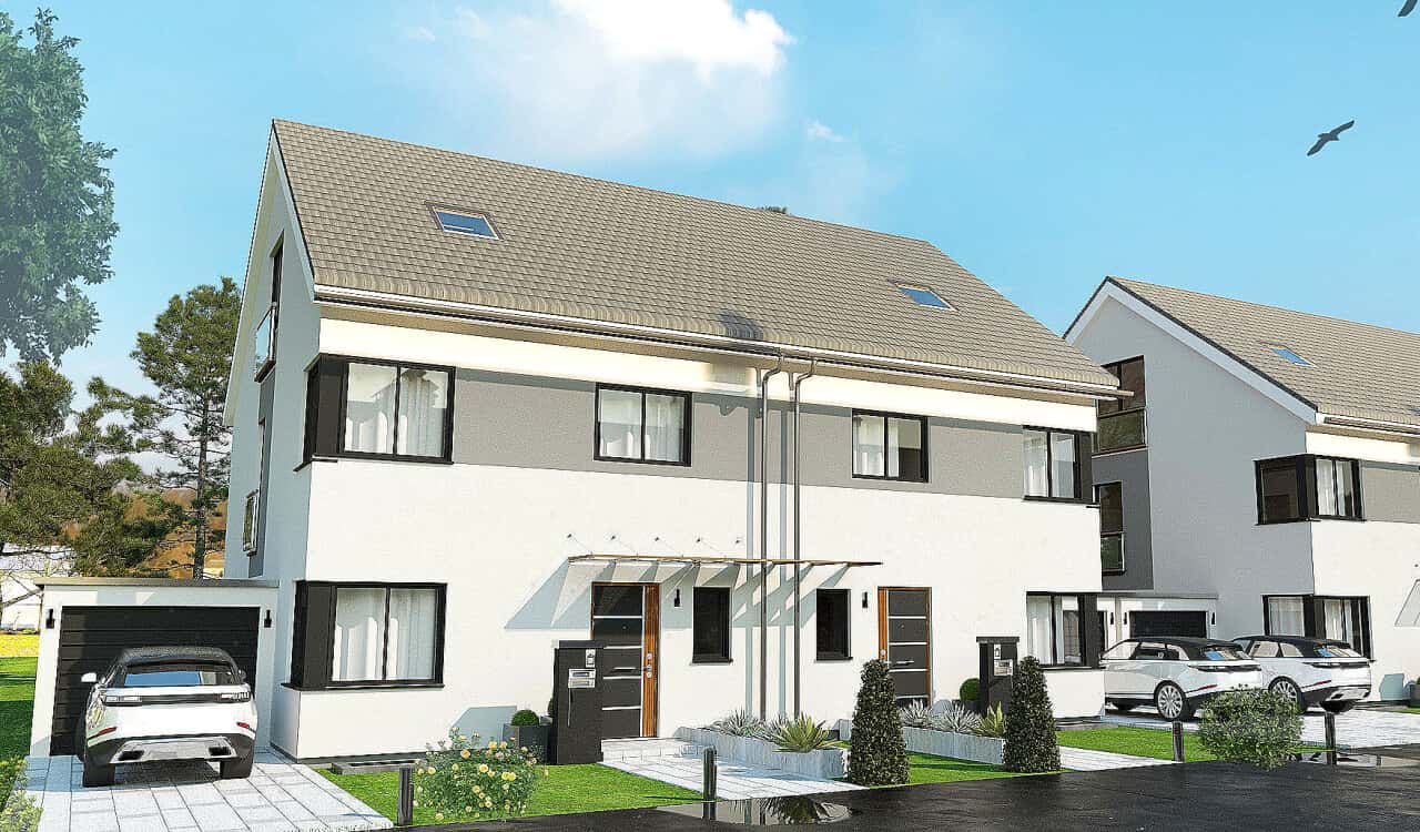 Ein Preis. Alles inklusive. Effizienzhaus 55 - Neubau-Doppelhaus in Bestlage - Baustart erfolgt!