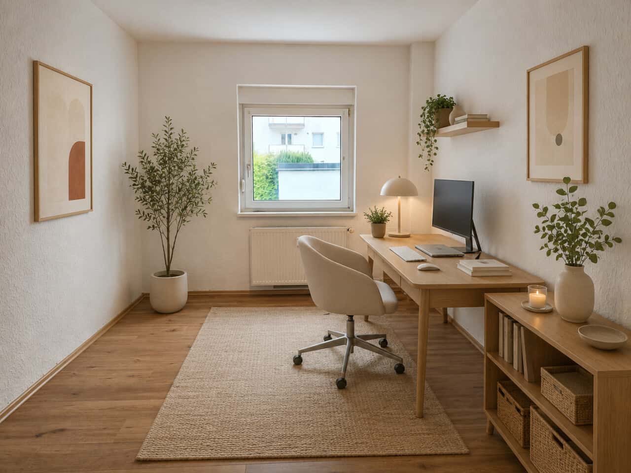 Wohnliches Zuhause mit Balkon
