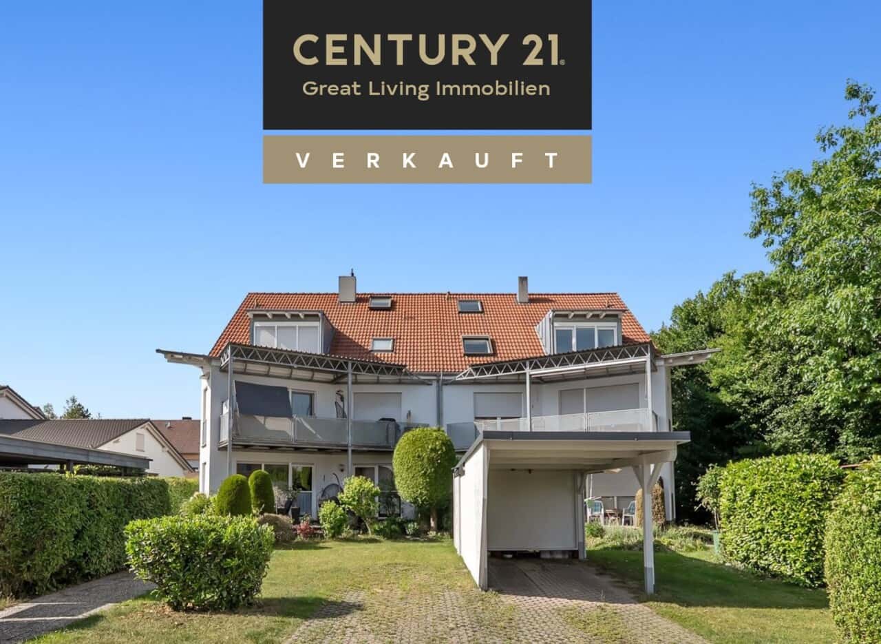 **VERKAUFT** ETW 58 m² und 40 m² ausgebautem Spitzboden + Garage